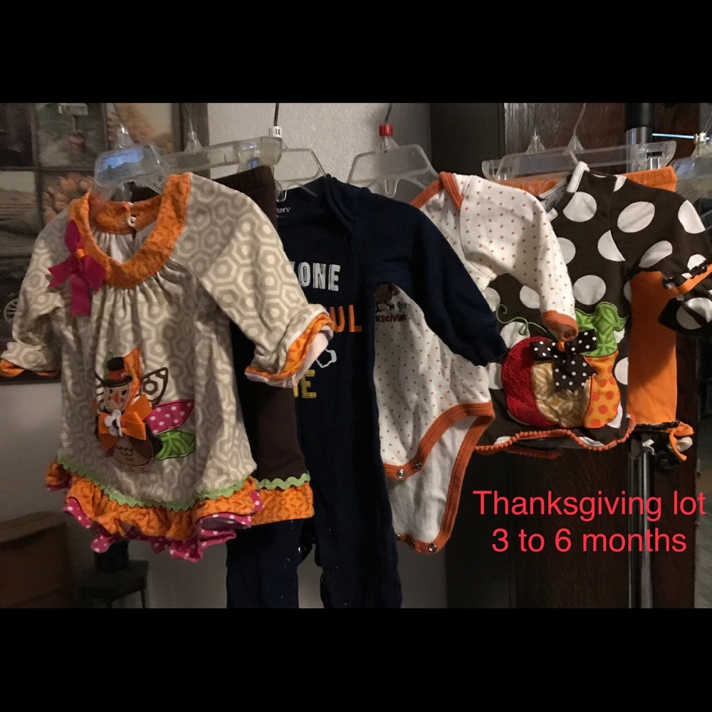 First Thanksgivings lot 3-6m